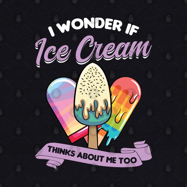 I wonder if ice cream thinks about me too by Peco-Designs